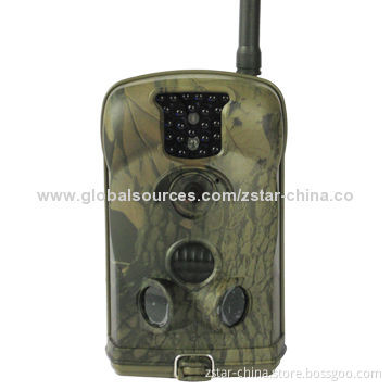 HD 1,440 x 1,080 12MP MMS Hunting Trail Camera with 940nm Blue LED, 2.0-inch LCD Screen Built-in